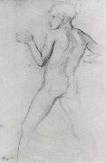 Edgar Degas Study of Boy in Attitude of Defence Germany oil painting artist
